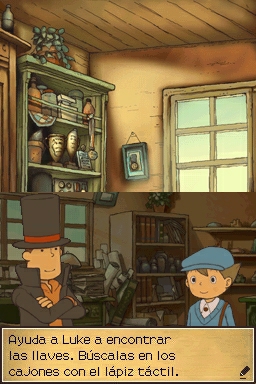 Pulsa aqui para ver la imagen a tamao completo
 ============== 
Profesor Layton 2 y la Caja de Pandora
